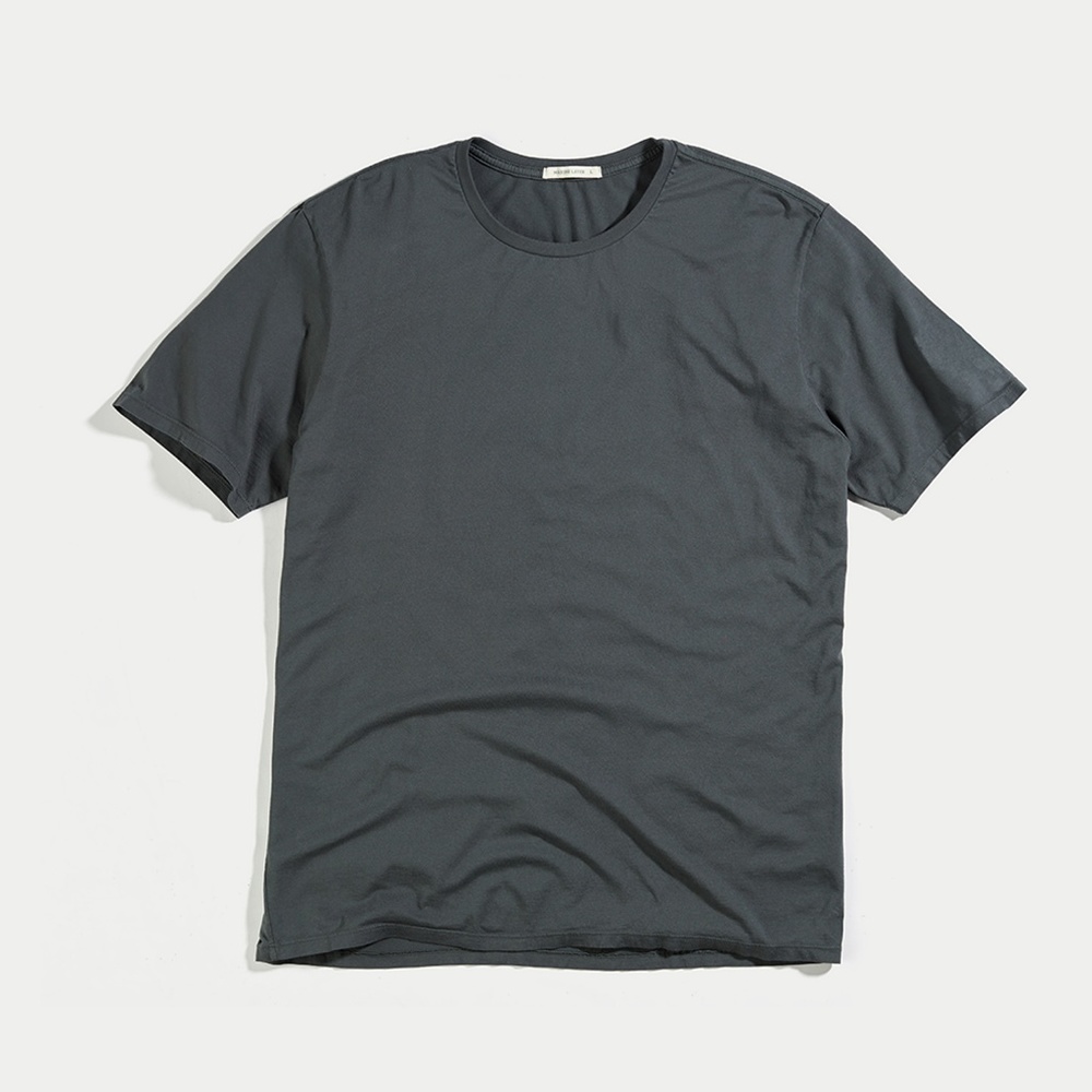 Marine Layer Signature Crewneck in Asphalt